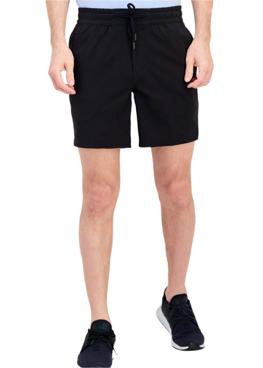 Men Sportswear Fit Golf Shorts, Black