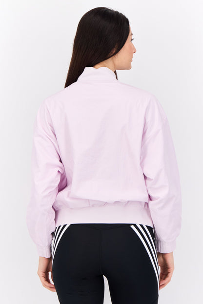 Women Sportswear Fit Long Sleeves Outdoor Jacket, Pink