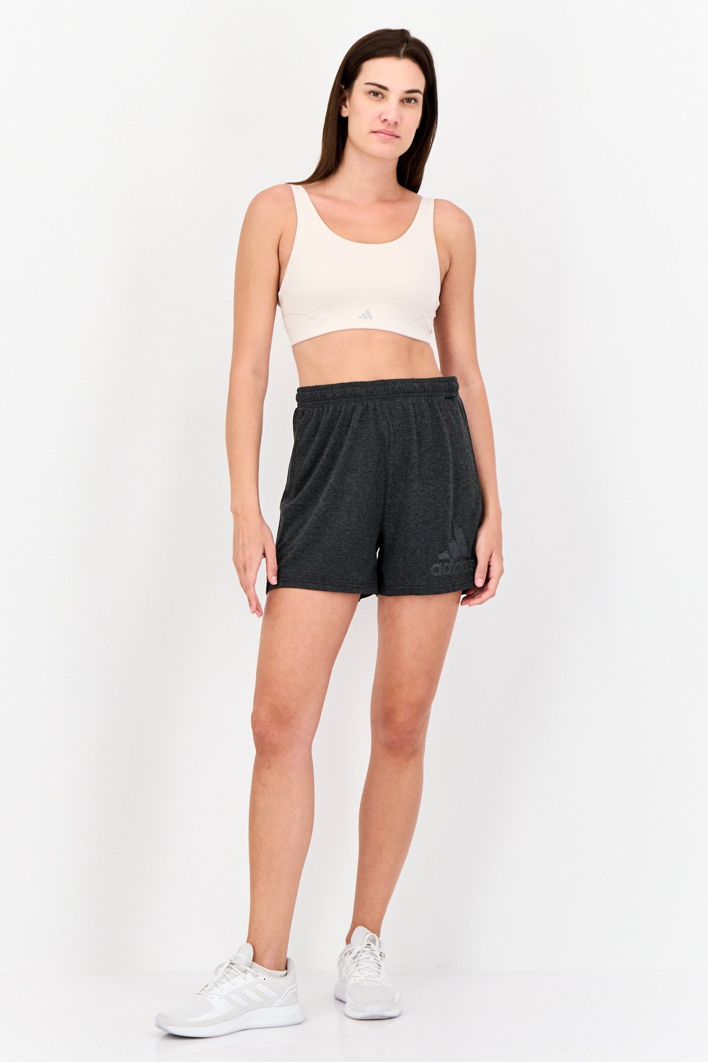 Women Sportswear Fit Outdoor Shorts, Grey
