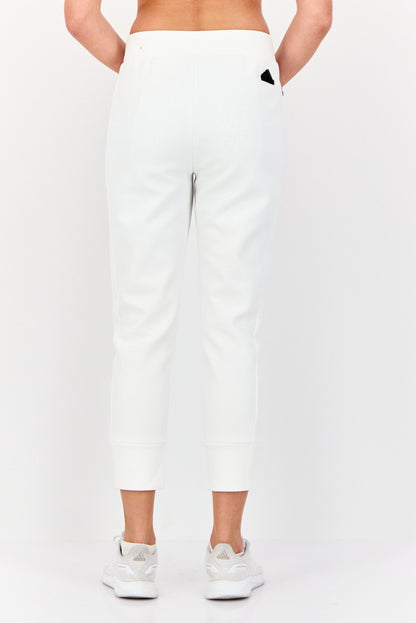 Women Sportswear Fit Outdoor Sweatpants, White