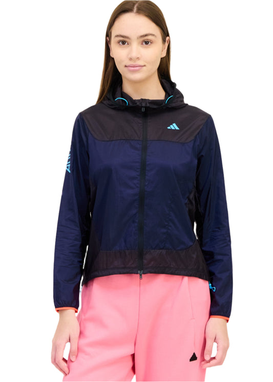 Women Sportswear Fit Long Sleeves Training Jacket, Black