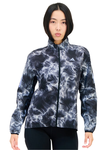 Women Sportswear Fit Long Sleeve Running Jacket, Multicolor