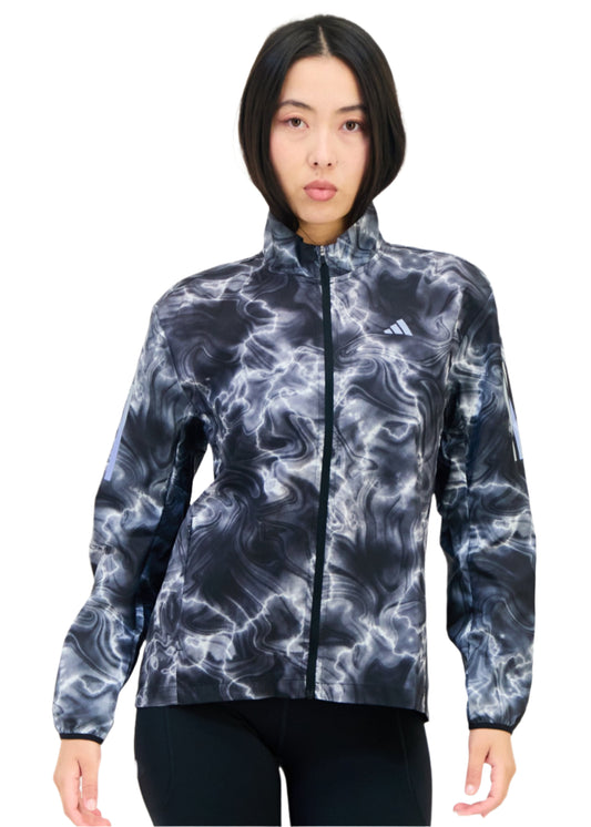 Women Sportswear Fit Long Sleeve Running Jacket, Multicolor