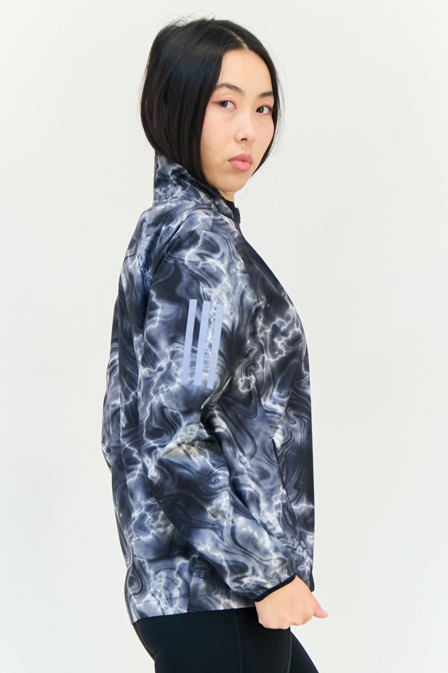 Women Sportswear Fit Long Sleeve Running Jacket, Multicolor
