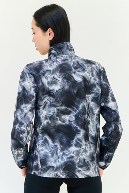 Women Sportswear Fit Long Sleeve Running Jacket, Multicolor