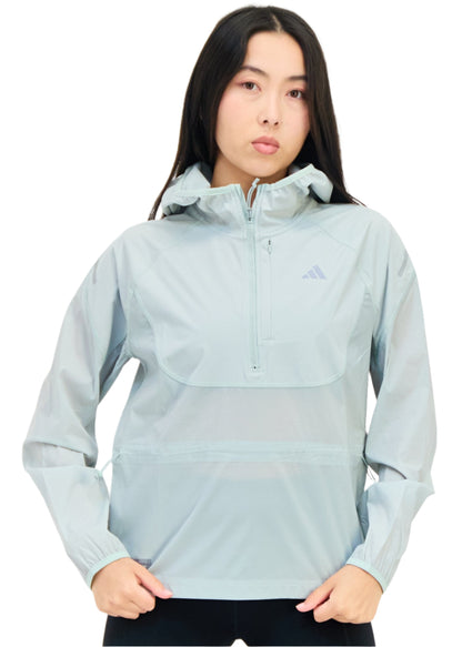 Women Sportswear Fit Hooded Outdoor Jacket, Sage