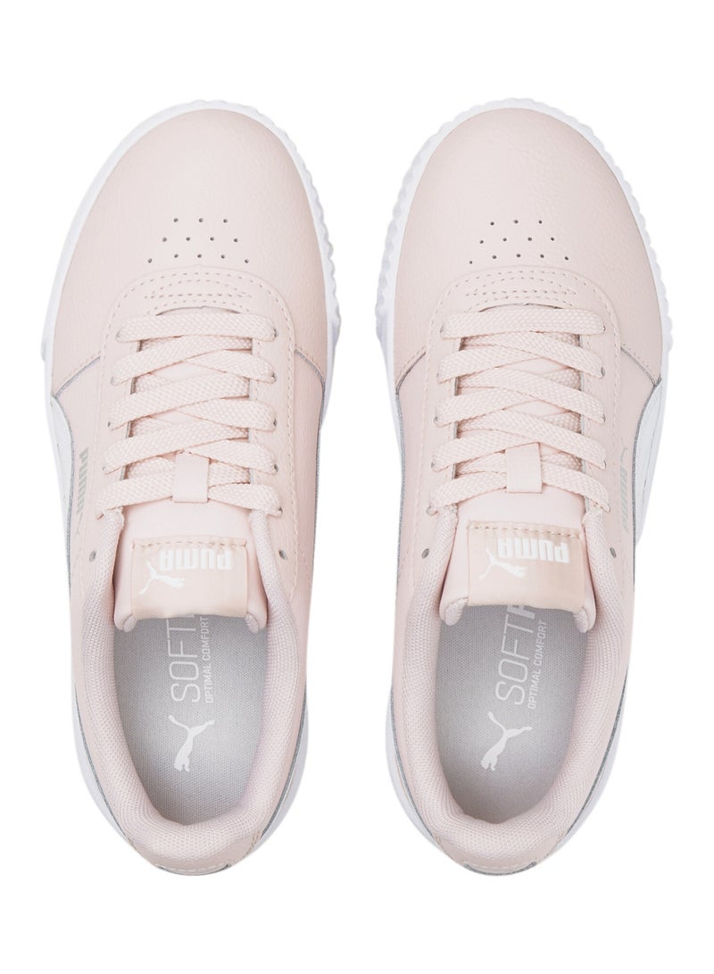 Carina L Girls Pink Trainers