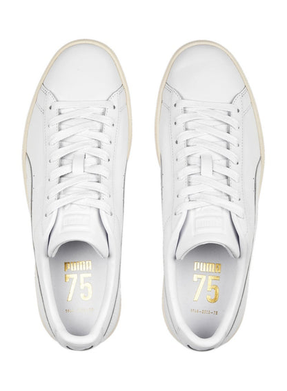 Basket Classic 75Y Mens White Premium Sneakers