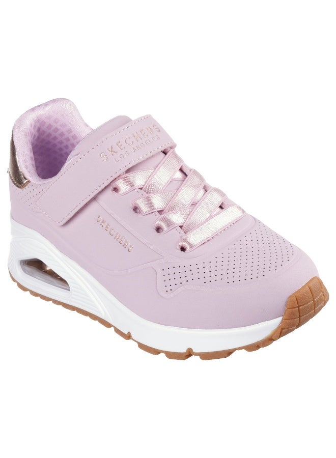 Skechers Uno Kids' Silver Low-Top Sneakers
