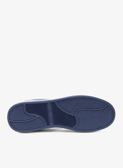 Men's Navy Low-Top Sneakers,Lightweight Shoes Casual for Classic Look
