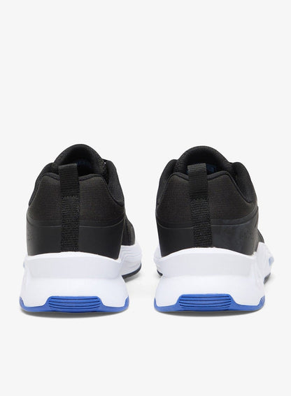 Men's Black Low-Top Sneakers Shoes - Lightweight Shoes Sleek and Comfortable for Daily Wear