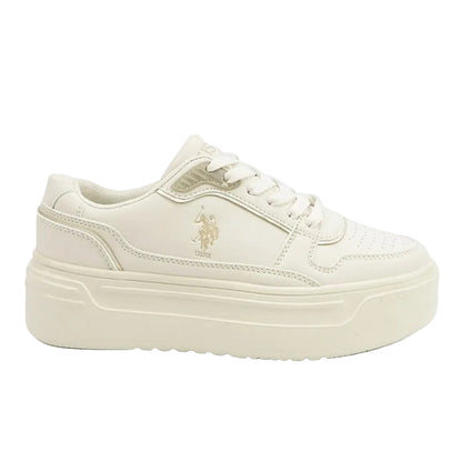 Women's  Beige Low-Top Sneakers - Style that Moves, Comfort Shoes that Lasts