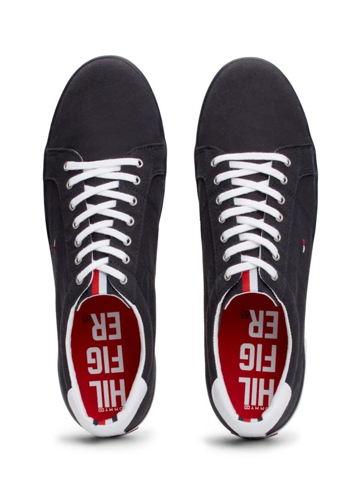 Canvas Lace Up Low Top Sneakers