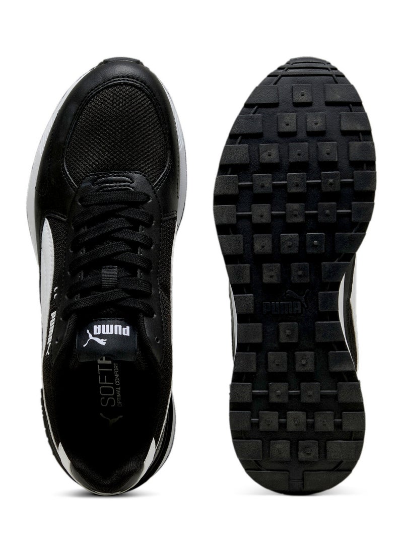 Graviton SL Remix Unisex Black Lace Up Sneakers