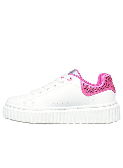 Skechers Hi Ridge Kids' Pink Lace-Up Shoes