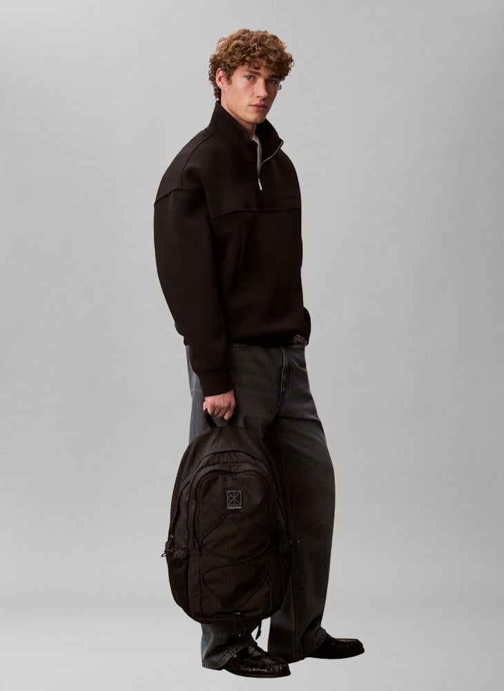 Utility Emblem Bungee Backpack