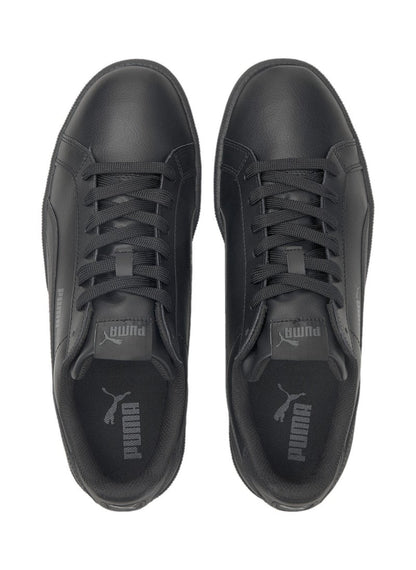Smash Leather Unisex Black Casual Sneakers
