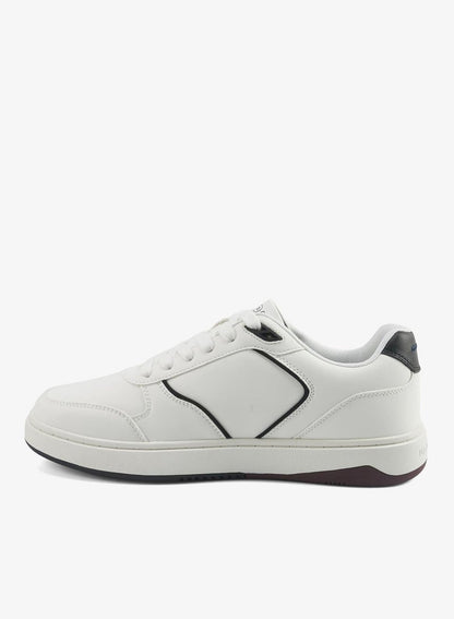 Men's White Low-Top Sneakers - With Cloud-Like Comfort Shoes