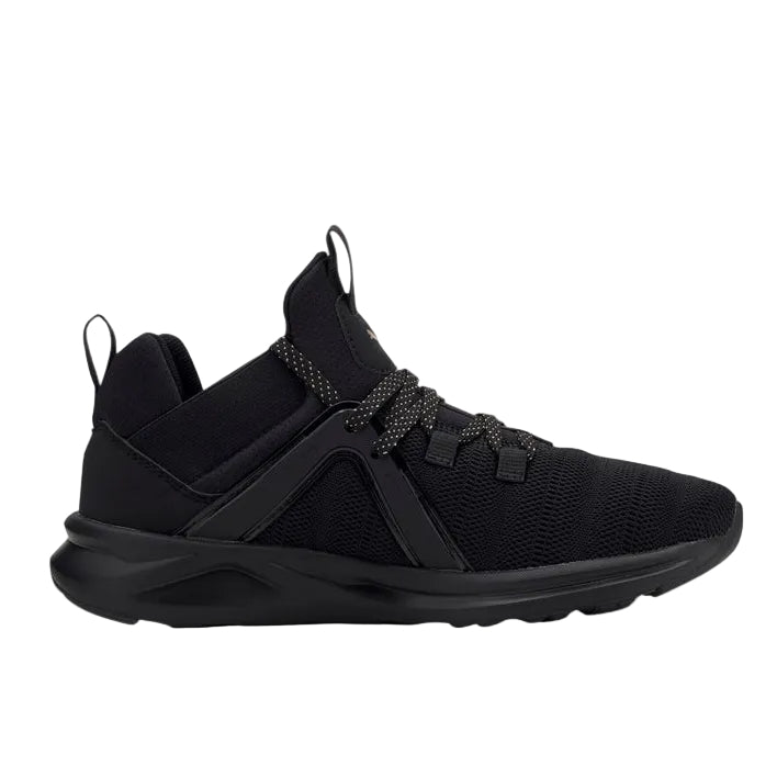 Enzo 2 Metal Womens Black Running Shoes