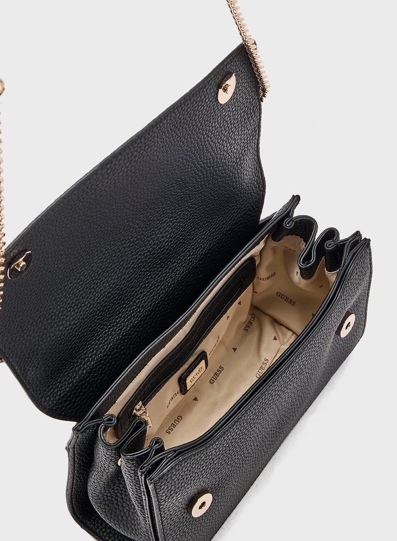 Calista Convertible Flap Shoulder Bag