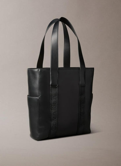 Casual Webbing Strap Tote