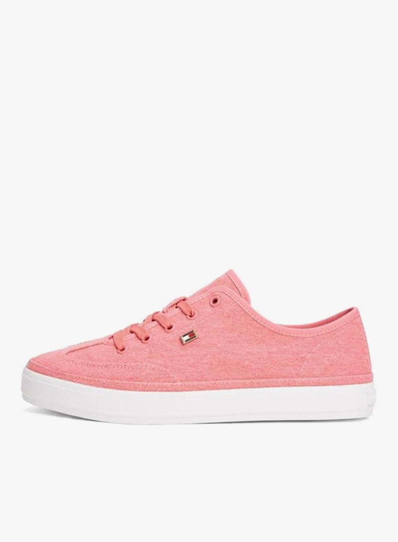 Washed Canvas Low Top Sneakers