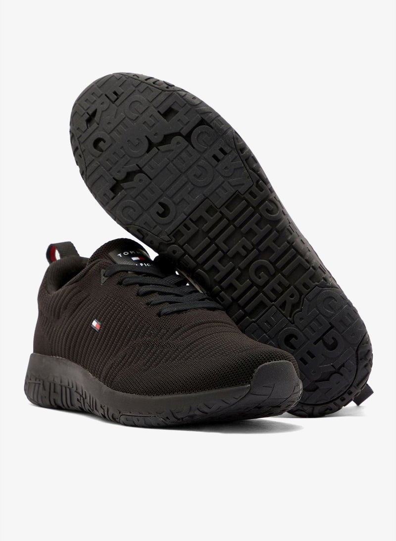 Corporate Knit Rib Sneaker