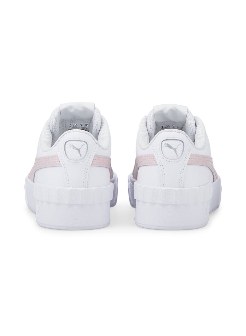 Carina Lift Girls White Trainers