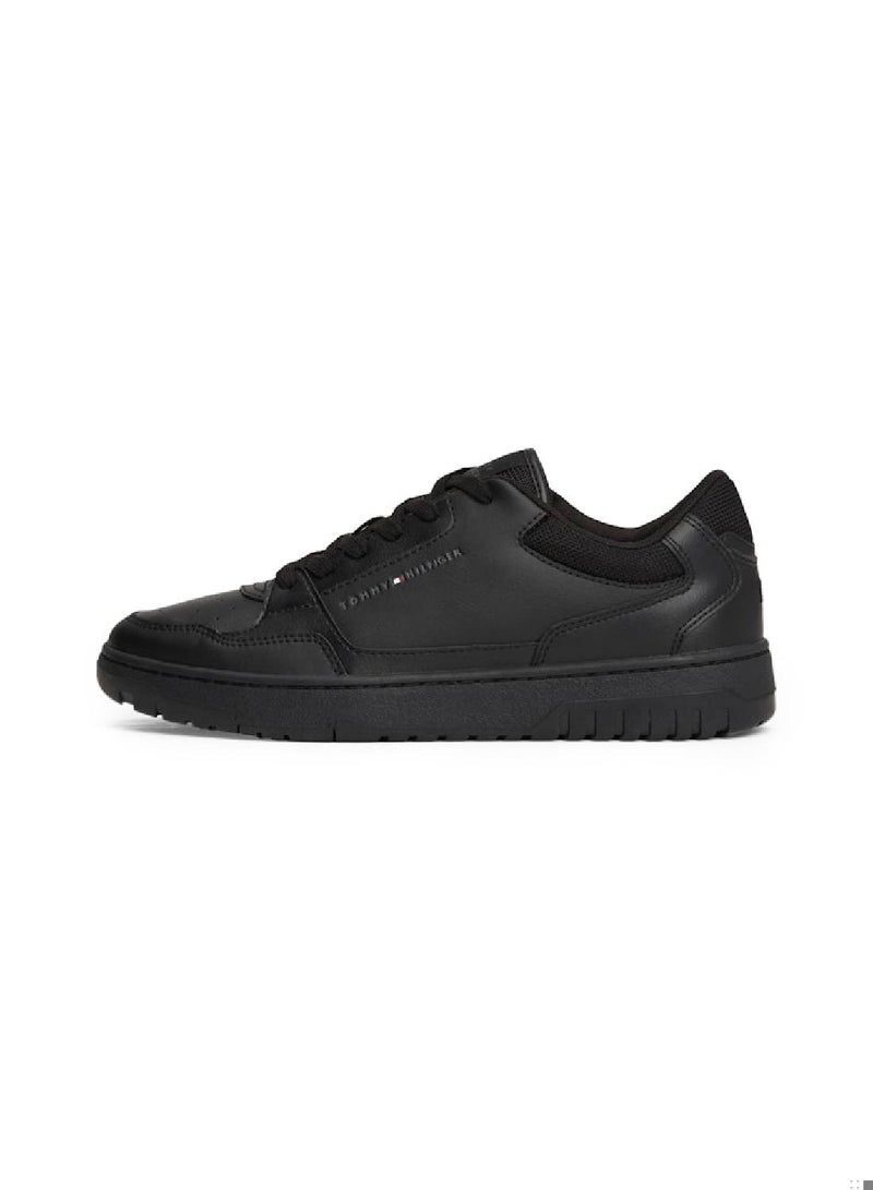Leather Basketball Sneakers
