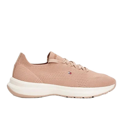Knit Runner Lace Ups Sneakers
