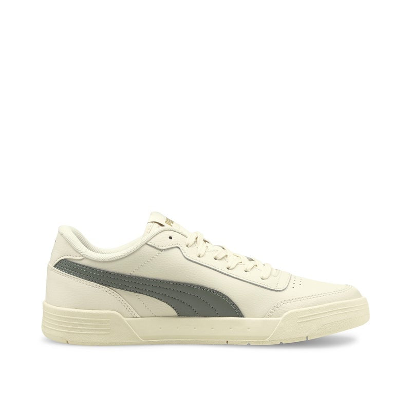 Caracal Unisex White Green Trainers