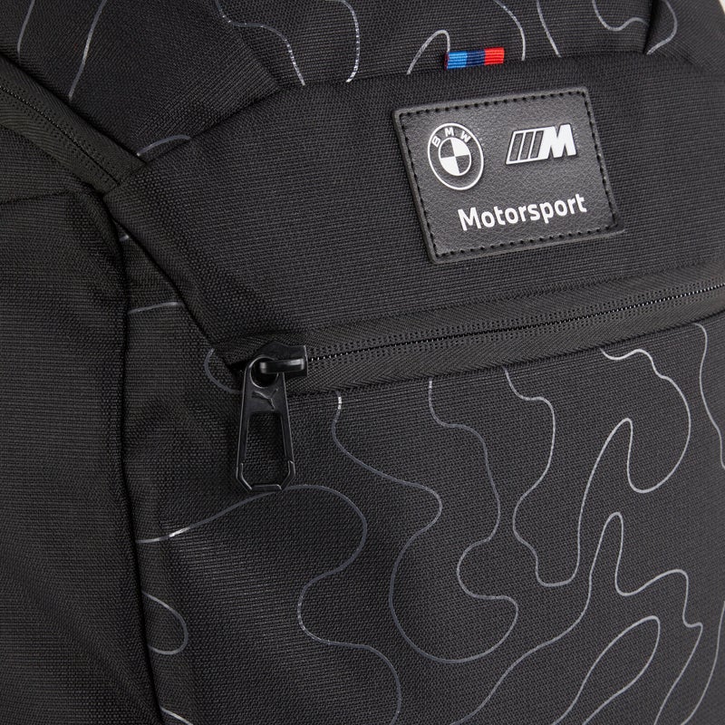 BMW M Motorsport Statement Mens Black Backpack