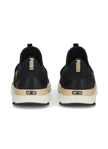 Softride Sophia Womens Black Slip-on Running Shoes
