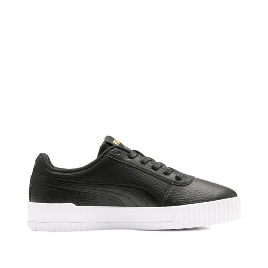 Carina Lux Womens Black Casual Sneakers