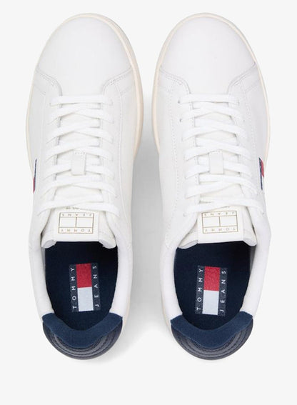 Archive Court Leather Embossed Sneakers