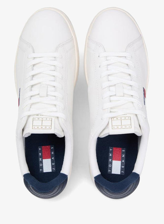 Archive Court Leather Embossed Sneakers