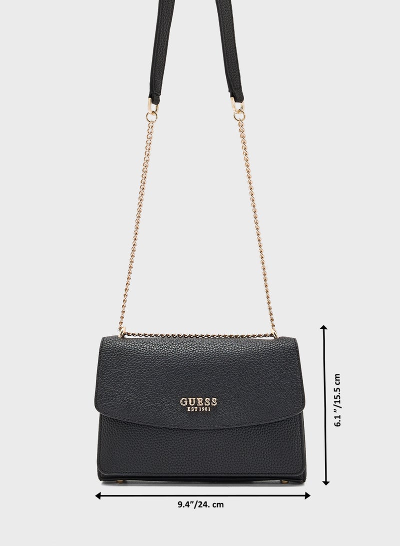 Calista Convertible Flap Shoulder Bag