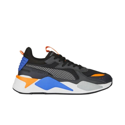 RS-X Geek Mens Black Sneakers