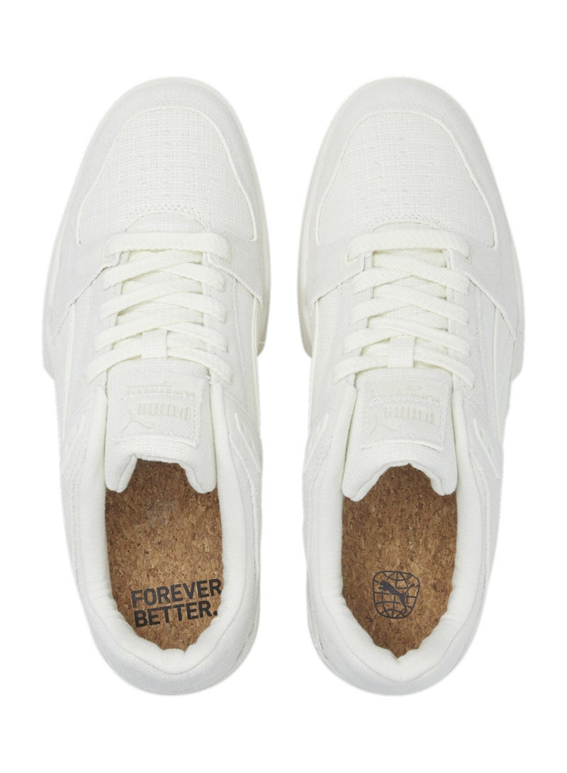 Slipstream Blank Canvas Unisex White Sneakers