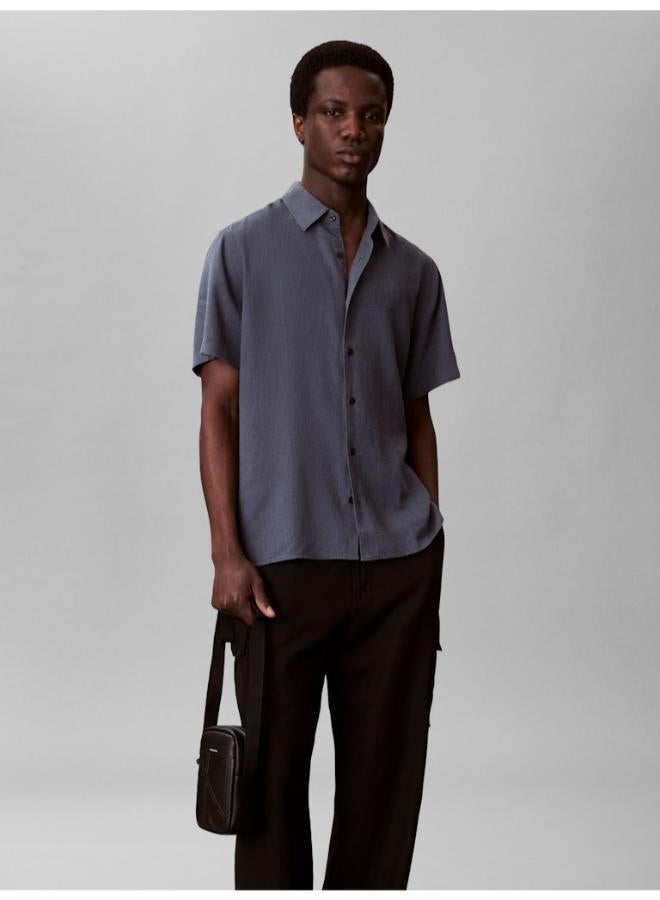 Emblem AOP Embossed Slim Reporter