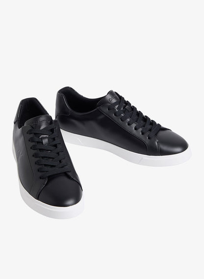 Low Profile Leather Cupsole Sneakers