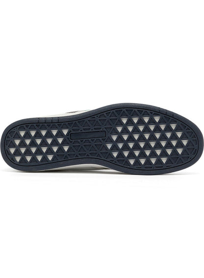 Men's White Low-Top Sneakers - Lightweight Lace-Up Design, Comfortable for Everyday Outfits