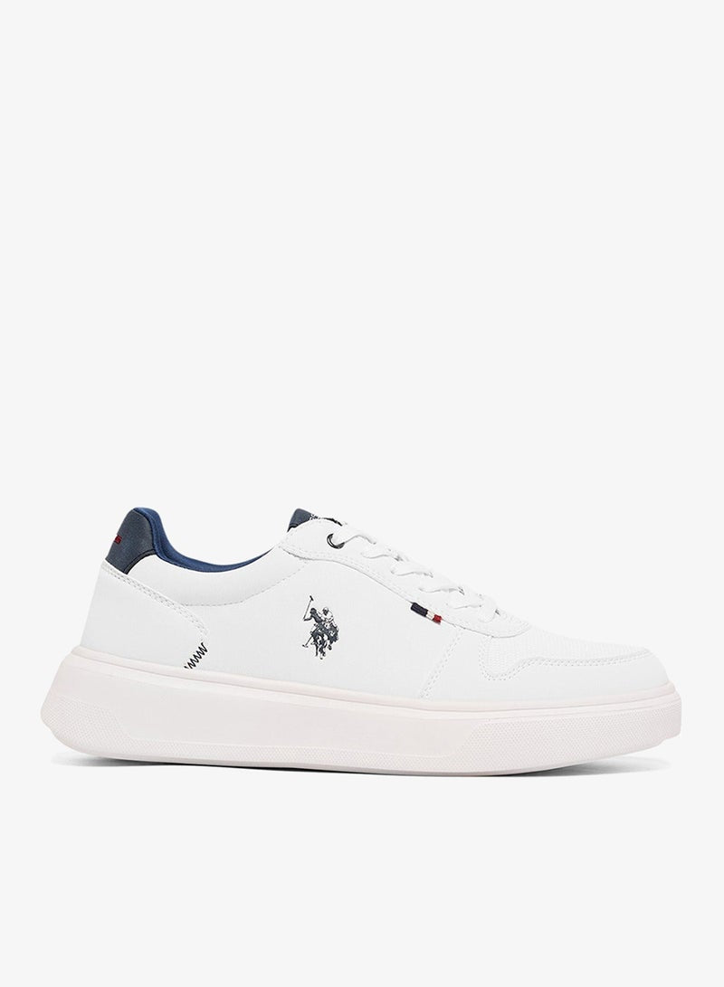 Men's White Low-Top Limited Edition Sneakers Shoes - Super Light, A Dream for Every Feet Lover!