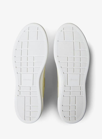 Leather Logo Tape Trainers