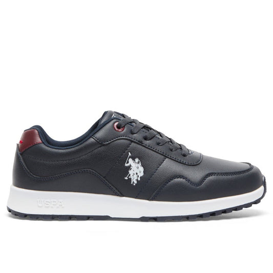 Men's Navy Casual Sneakers - Classic Style with Cushioned Comfort