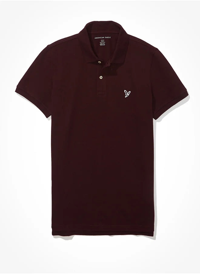 Logo Slim Fit Polo