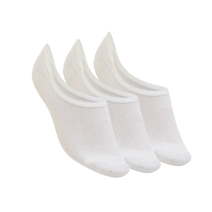 3 Pack Non-Terry No-Show Liner Socks
