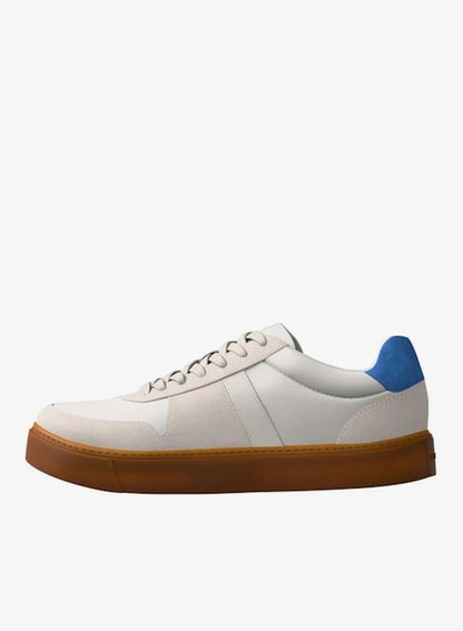 CK Baseline - Leather Signature Logo Trainers