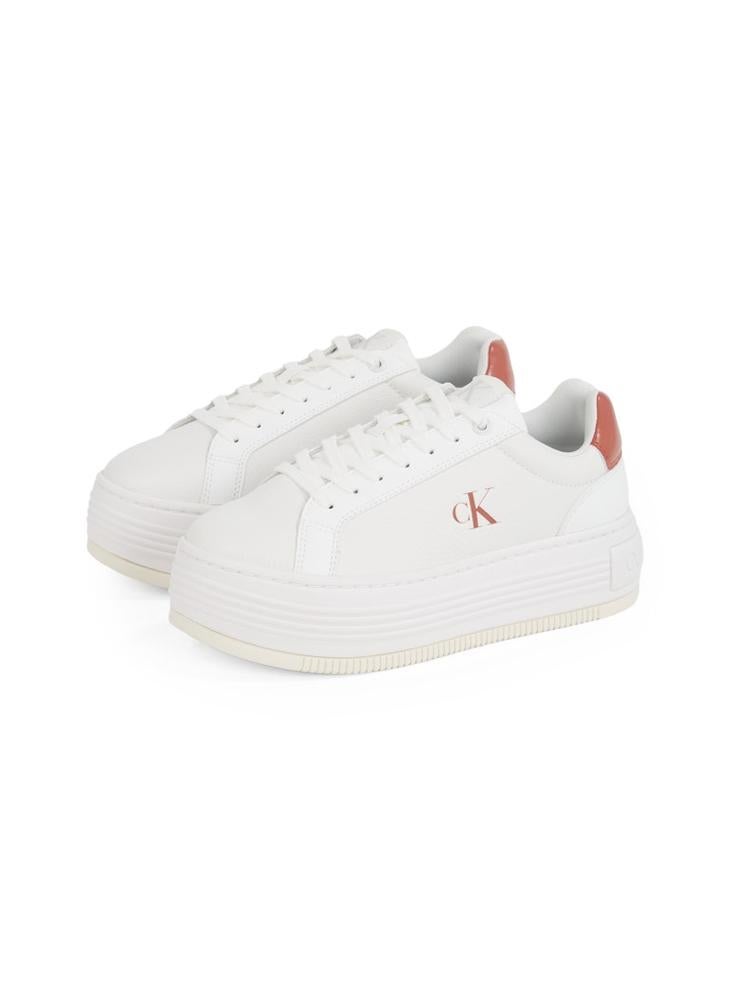 FLATFORM LACE LOW TRAINERS