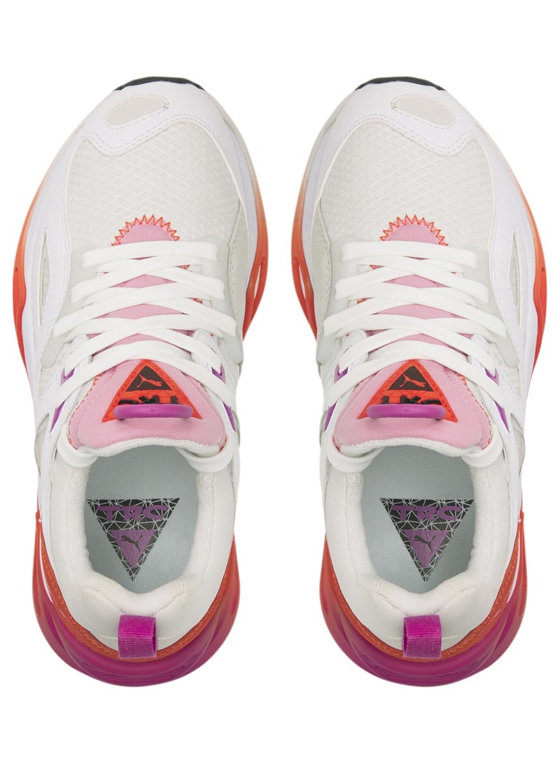 TRC Blaze Galaxy Unisex White Trainers